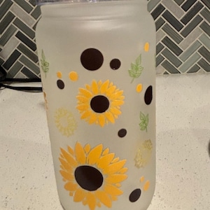 Flower Mason Tumbler