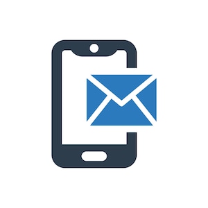 Mobile email icon