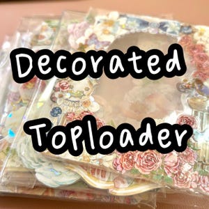 Decorated Toploader | Kpop photocards, Anime polcos, Polaroids