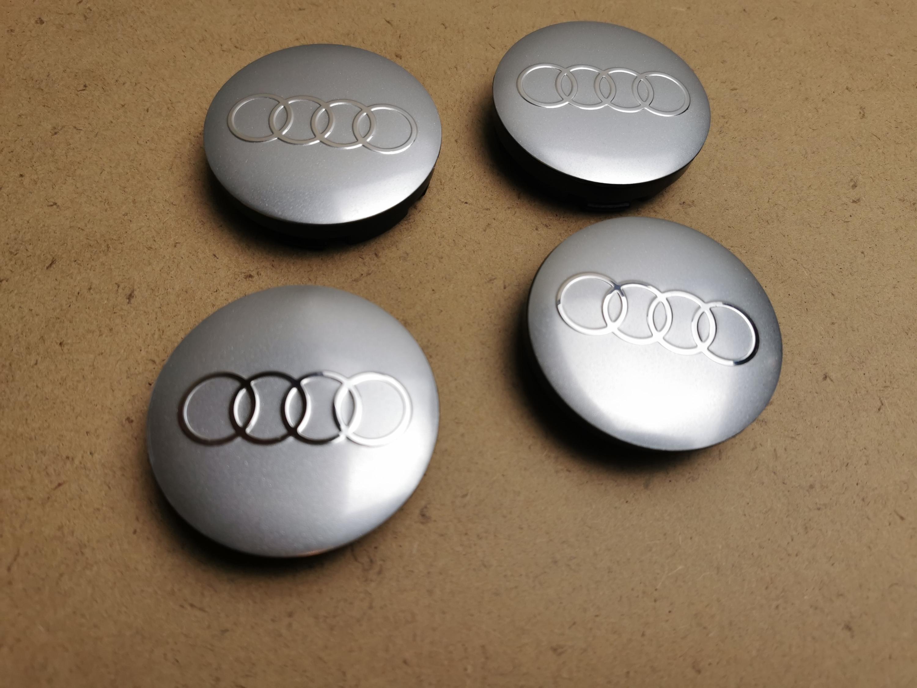 thumbnail image 2 of Audi Alloy Wheel Centre Cap Set Of 4 – Silver 146mm – Eurowagens Premium Aftermarket 2 of 4