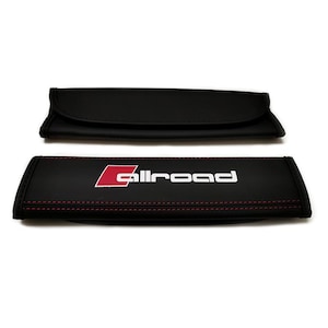 2 Copricinture in pelle Allrood Nero 240x65 mm