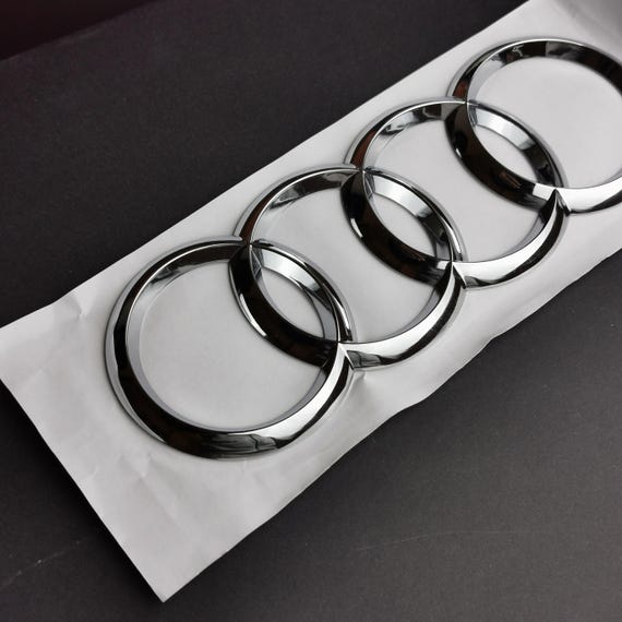 Audi RS6 Chrome Rear Emblem Badge Lettering