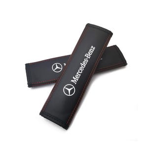 2 Copricintura in pelle nera 240x65mm