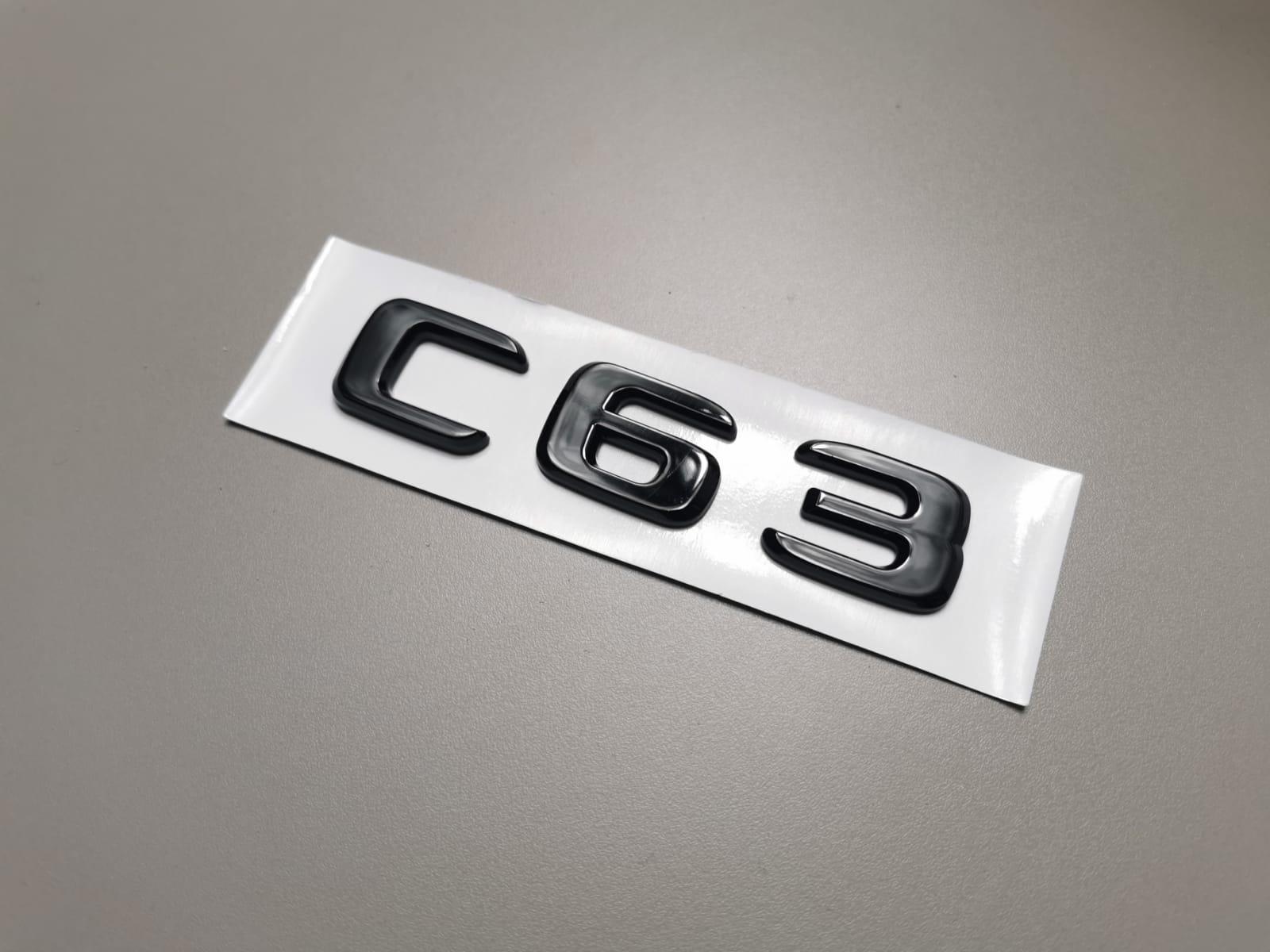 Mercedes AMG C63 Lettering Emblem, Adhesive, 22mm X 110mm - Etsy