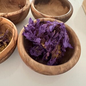 Organic Whole Dried Blue Lotus Flowers for Tea – Aromatic Relaxing Herbal Tea, Stress & Anxiety Relief, Natural, Calming Wellness Solution