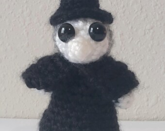 Docteur mignon de la peste : Patron PDF Amigurumi au crochet intermédiaire