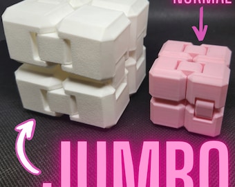 Big, Oversized Infinity Cube Stress and Anxiety Relief Toy