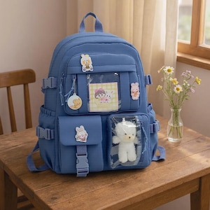 Cartable Kawaii 2025 pour fille - Sac à dos grande capacité de style coréen japonais | Sac à dos pour ados étudiant