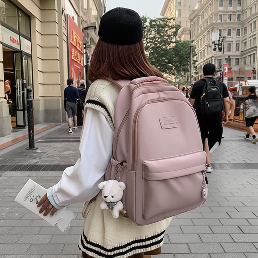 For Girls Pithu Bag School Leather Bag Latest Bags For College