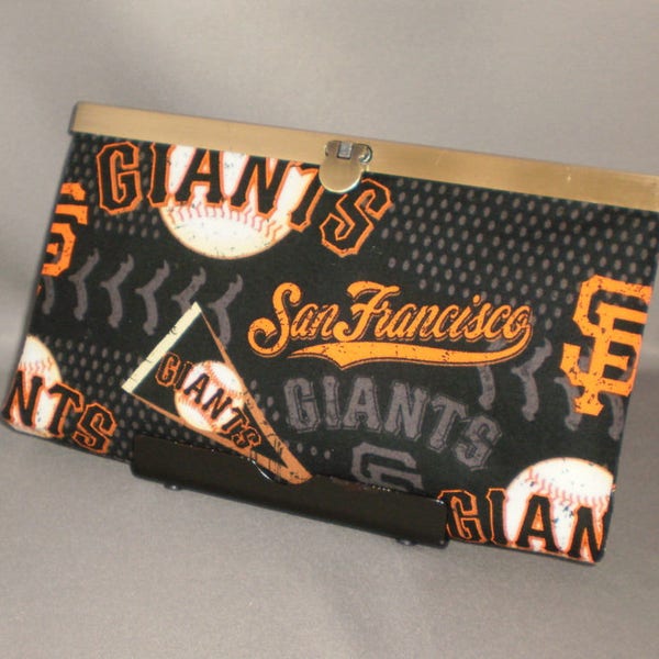 SF Giants Woman's Wallet - San Francisco Giants - Clutch Wallet - Baseball