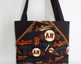 SF Giants Purse - Fabric Tote Bag - Purse - Giants - San Francisco - Baseball