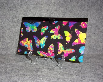 Woman's Wallet - Butterflies - Clutch Wallet - Tie Dye