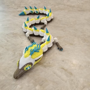 3D Flexi Articulated Light Dragon