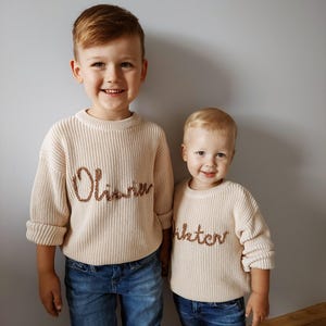 Suéter PERSONALIZADO para bebé, Suéter con nombre de bebé, Suéter personalizado para niño
