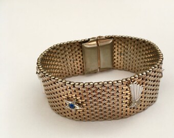 Kreisler USA Vintage Celestial Mesh Bracelet