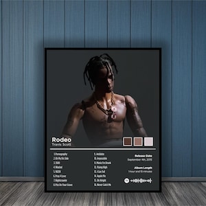 Rodeo | Travis Scott | Album Cover Poster