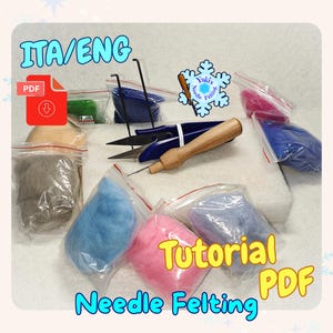 ITA/ENG - Needle Felting Beginner's Tutorial