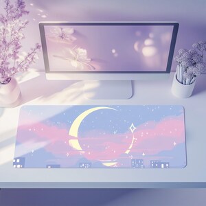 Tappetino da scrivania Anime Moon Pastel, tappetino per mouse Sailor Moon