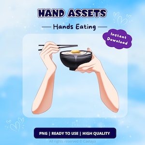 Vtuber Asset | Hand Asset, Premade Assets, Twitch, Vtuber Items, Streamer Asset, Live 2d Assets