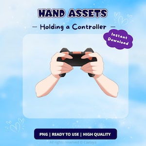 Vtuber Asset | Hand Asset, Premade Assets, Twitch, Vtuber Items, Streamer Asset, Live 2d Assets