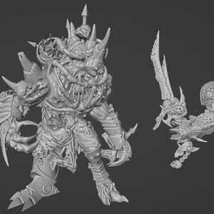 Death Guard Daemon Prince Proxy