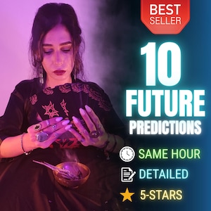 10 Future Psychic Predictions, Same Hour Tarotkarten lesen, Wahrsagerin, Wahrsagerin Legung, zukünftige psychische Legung, Liebe - Beruf Legung