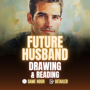 Future Husband Drawing and Reading, Same Hour Tarot Reading, Soulmate Drawing and Reading, Realistic Spouse, Draw My Soulmate, Psychic Love
