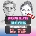 Soulmate Drawing + Reading, Future Husband/Wife Drawing, Draw My Soulmate, Psychic Soulmate Tarot Reading, Twin Flame Drawing and Reading
