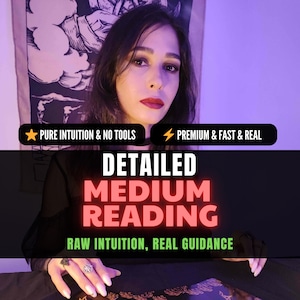 Medium Reading, No Tools Psychic Reading, Same Hour Honest Psychic Reading, Blind Medium, Psychic Love Reading, Psychic Spiritual Advices