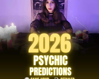 2026 Psychic Predictions, 12 Months Future Insight, Love & Career Predictions, New Year Reading, 1 Year Forecast, Same Hour Tarot Reading