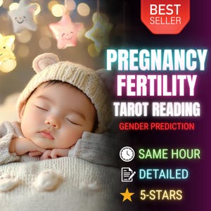 Fertility Tarot Reading, Same Hour Tarot Reading, Pregnancy Reading, Conception Prediction, Baby Gender Reading, Pregnant Readings
