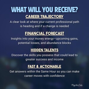 Career Tarot Reading Same Hour, What’s Next in Your Career?, Psychic Career Reading, Career Tarot Card Reading, Career Predictions image 3