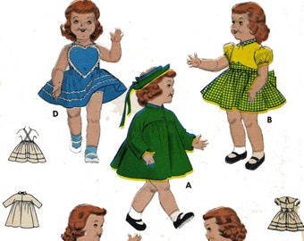 Digital Doll Clothing PATTERN - 7157 - Saucy Walker Bonny Braids Susan Stroller by Ideal for size 23" with 12 1/2" breast PDF emailed 2U