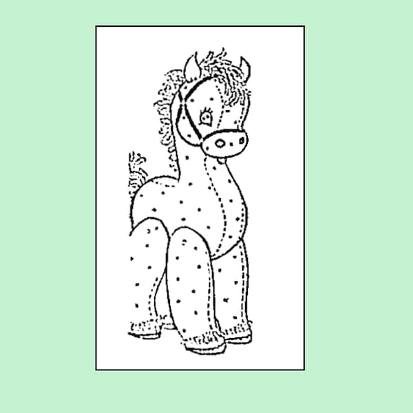 Stuffed Horse Pattern Etsy