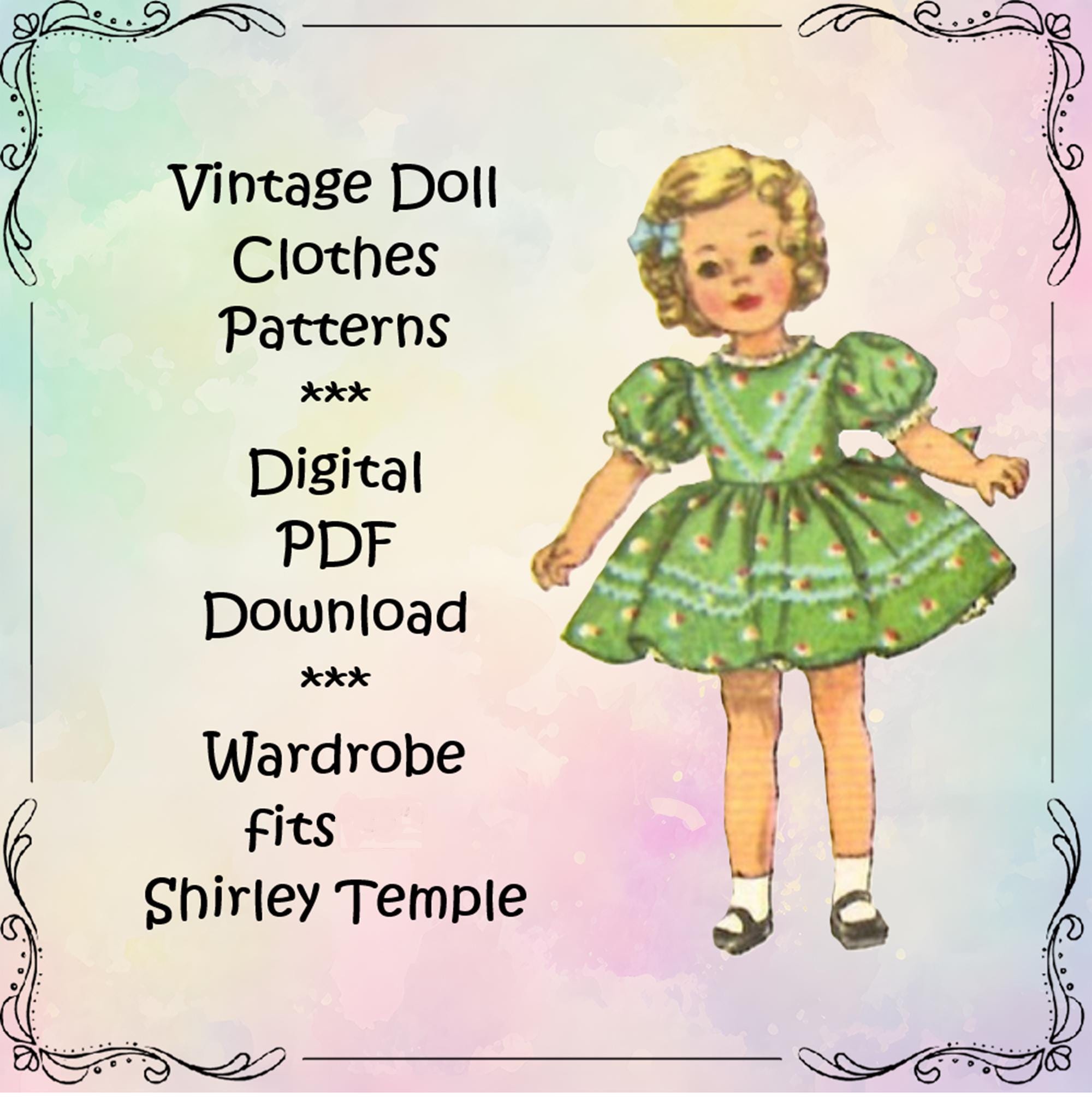 シャーリーテンプル人形　服　小物 シャーリーテンプル人形 服 小物 Shirley Temple（ぬいぐるみ/人形）の