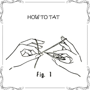 Vintage Tatting Instructions - 1950s Workbasket Magazine (PDF Pattern)