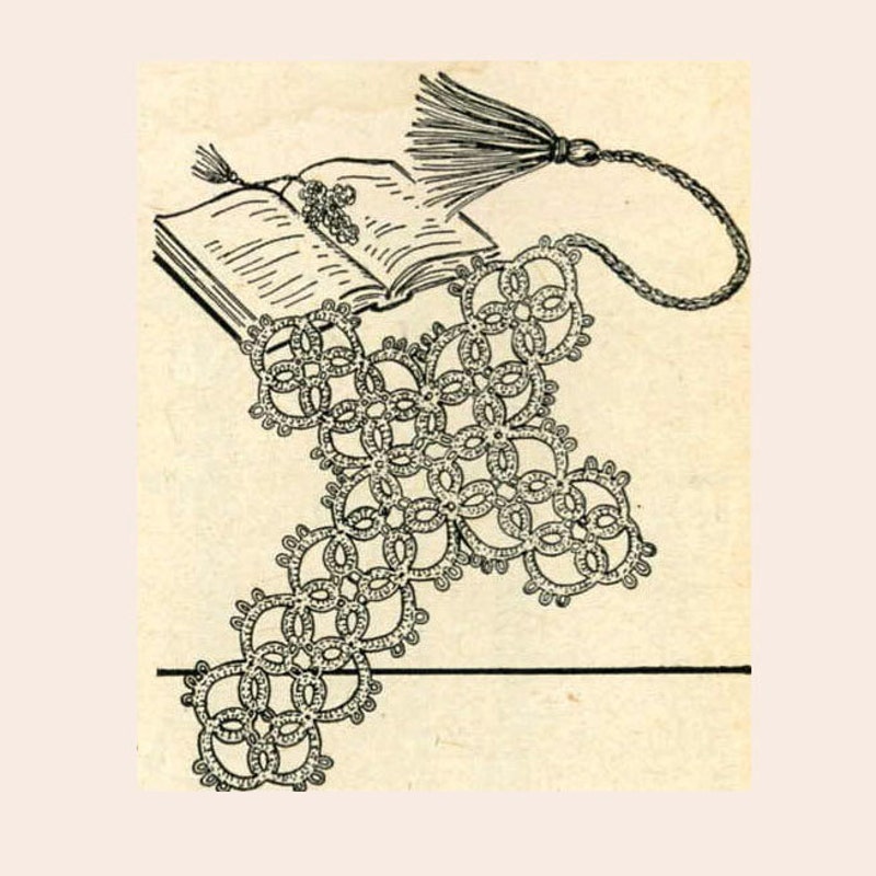 Triangle Bookmark Ideas Tatting Digital - Etsy UK