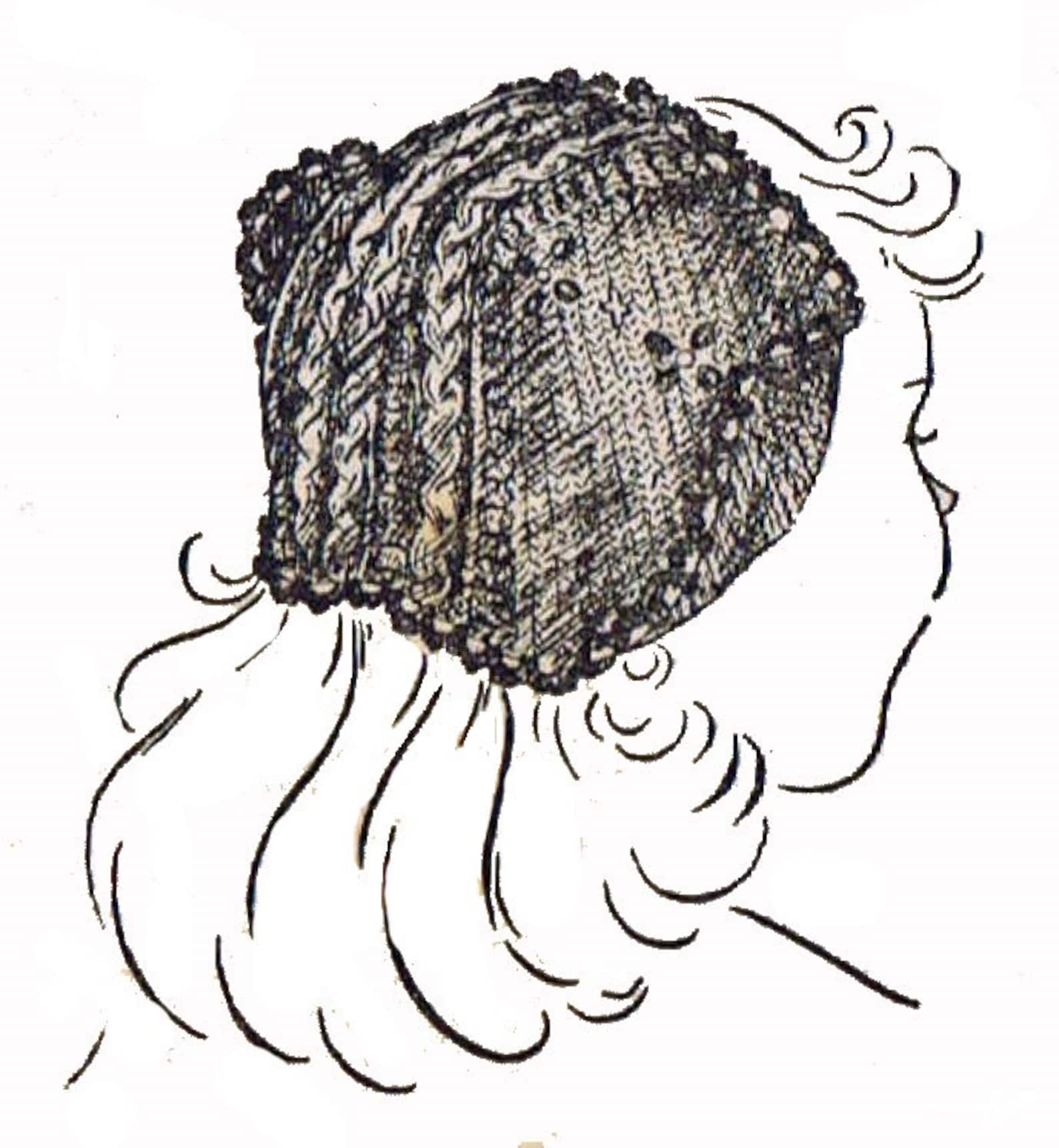 1940's Dutch Hat PATTERN Taken From 1948 Workbasket Knit Etsy