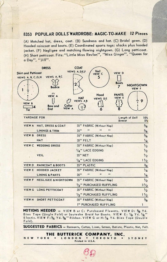 Little Miss Revlon Miss Ginger Queen For A Day Jill Doll Etsy