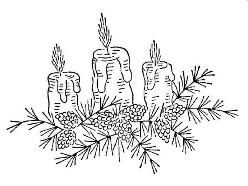 Vintage Hand Embroidery PATTERN Lot of 101 Christmas Designs Etsy