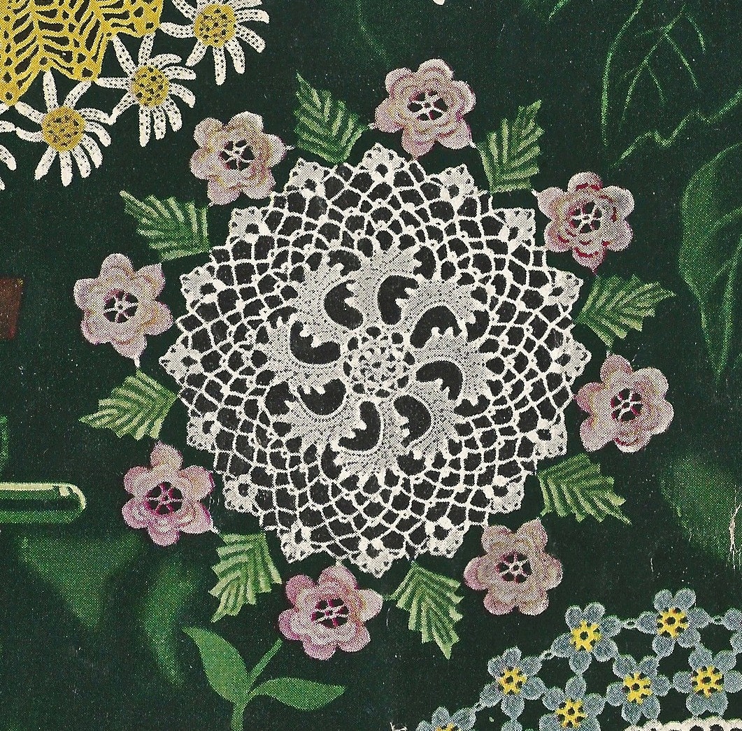 Driftwood Rose Crochet Doily: Easy Free Pattern Guide, image size:1061x1045