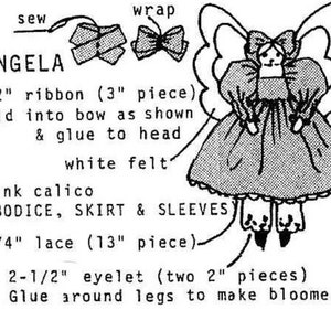 Clothespin Doll Patterns in Digital PDF format - Seven Clothespin dolls - Perfect for your Christmas Tree - Victorian and Angel dolls