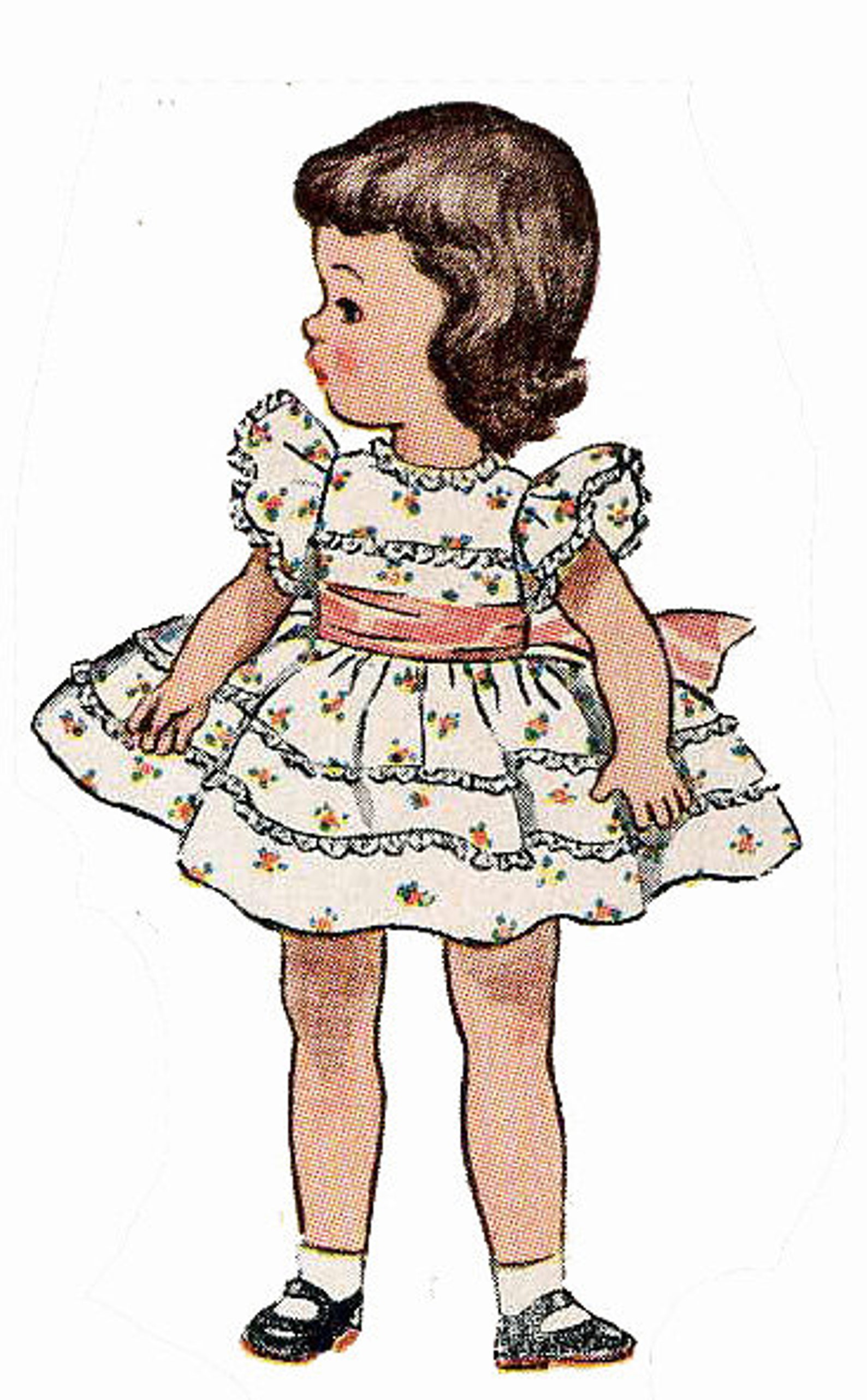 Vintage Doll Clothes PATTERN 3728 for 16 Inch Toni Mary Etsy
