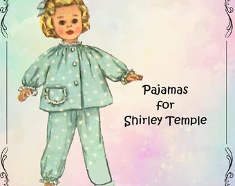 シャーリー テンプル人形の服の型紙は 12 インチの女の子の人形 シャーリー テンプル人形の服の型紙は 12 インチの女の子の人形