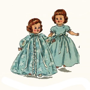 Roupas de boneca vintage PADRÃO 2294 para 10&quot; Ginny Muffie Littlest Angel Lil Susan Lucy Alexander Kin&#39;s por Vogue 1950&#39;s PDF para impressão Download
