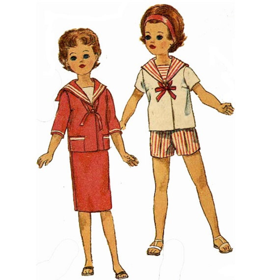 Vintage Doll Clothes PATTERN 3252 for 21 in Miss Revlon Toni Etsy