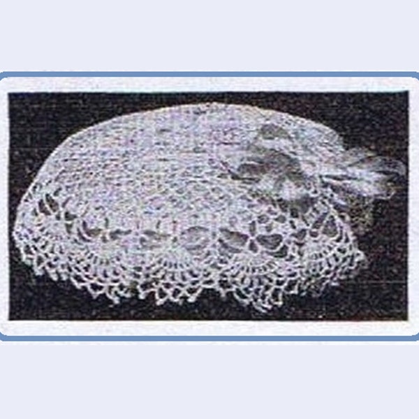 Vintage Crochet pattern in DIGITAL format Pincushion top from 1915 Collingbourne's Book