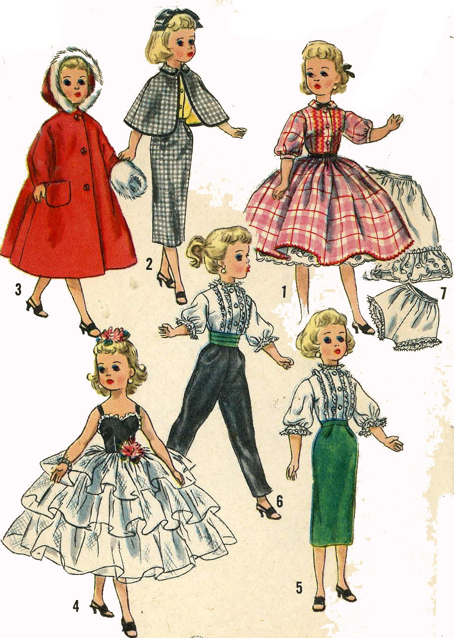 Doll Clothing PATTERN No. 2293 21