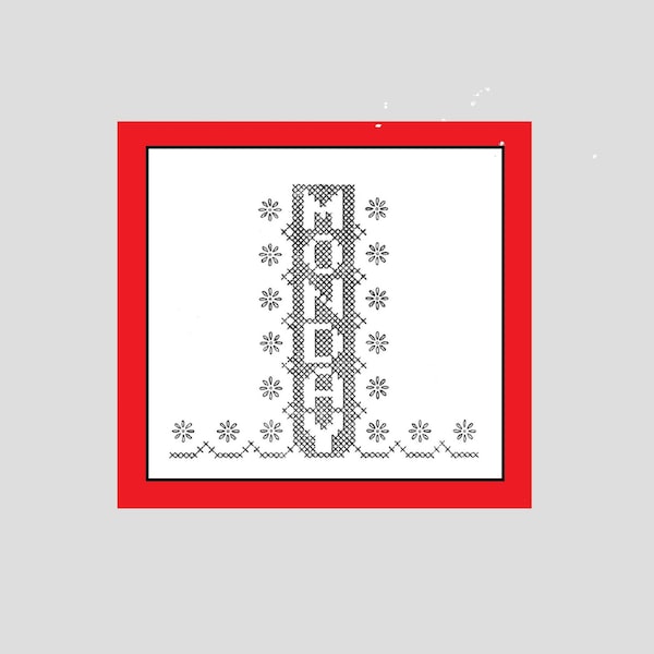 Wild Violet Cross Stitch Etsy