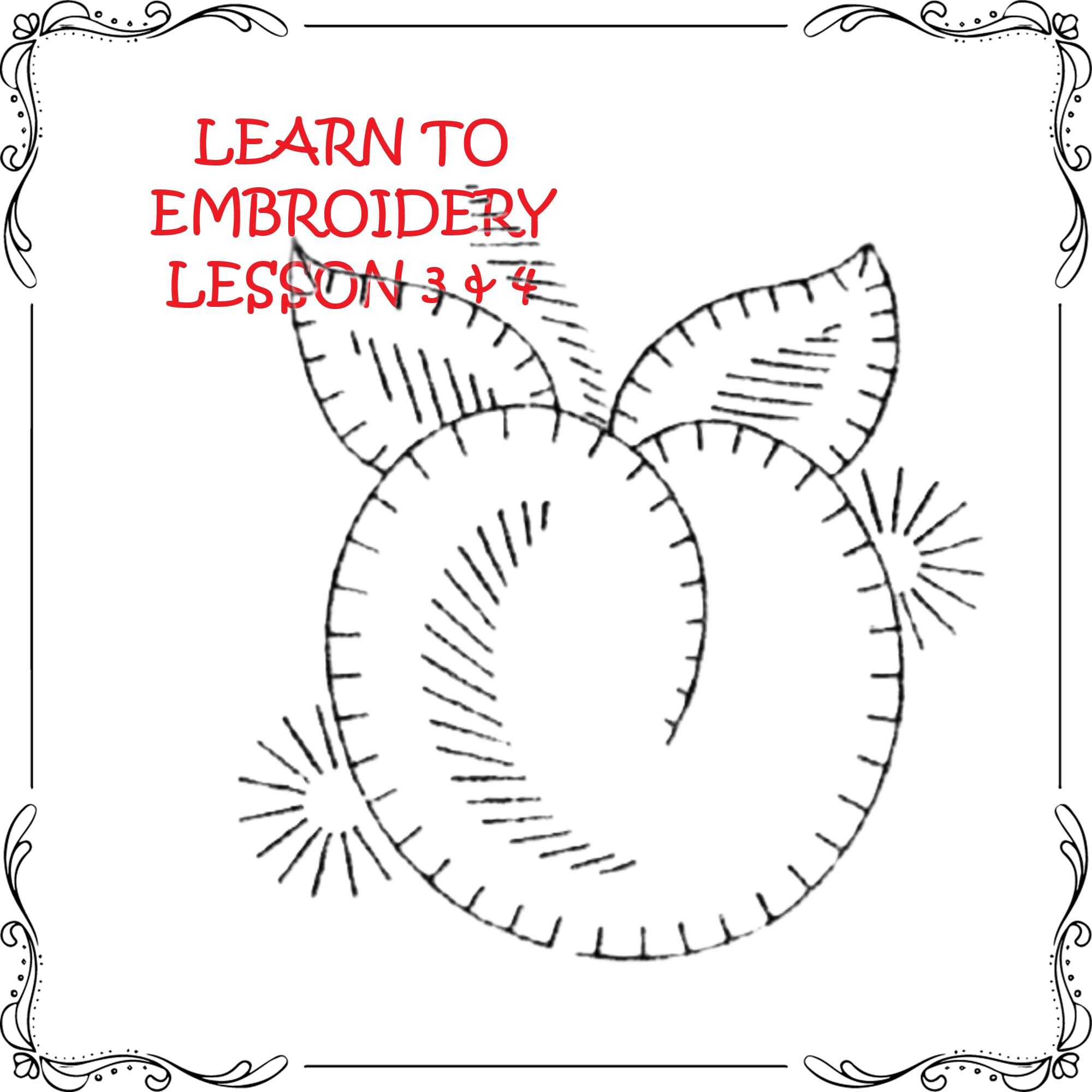 Learn to Embroider: 13 Stitch Charts - Instant Download for Slow ...